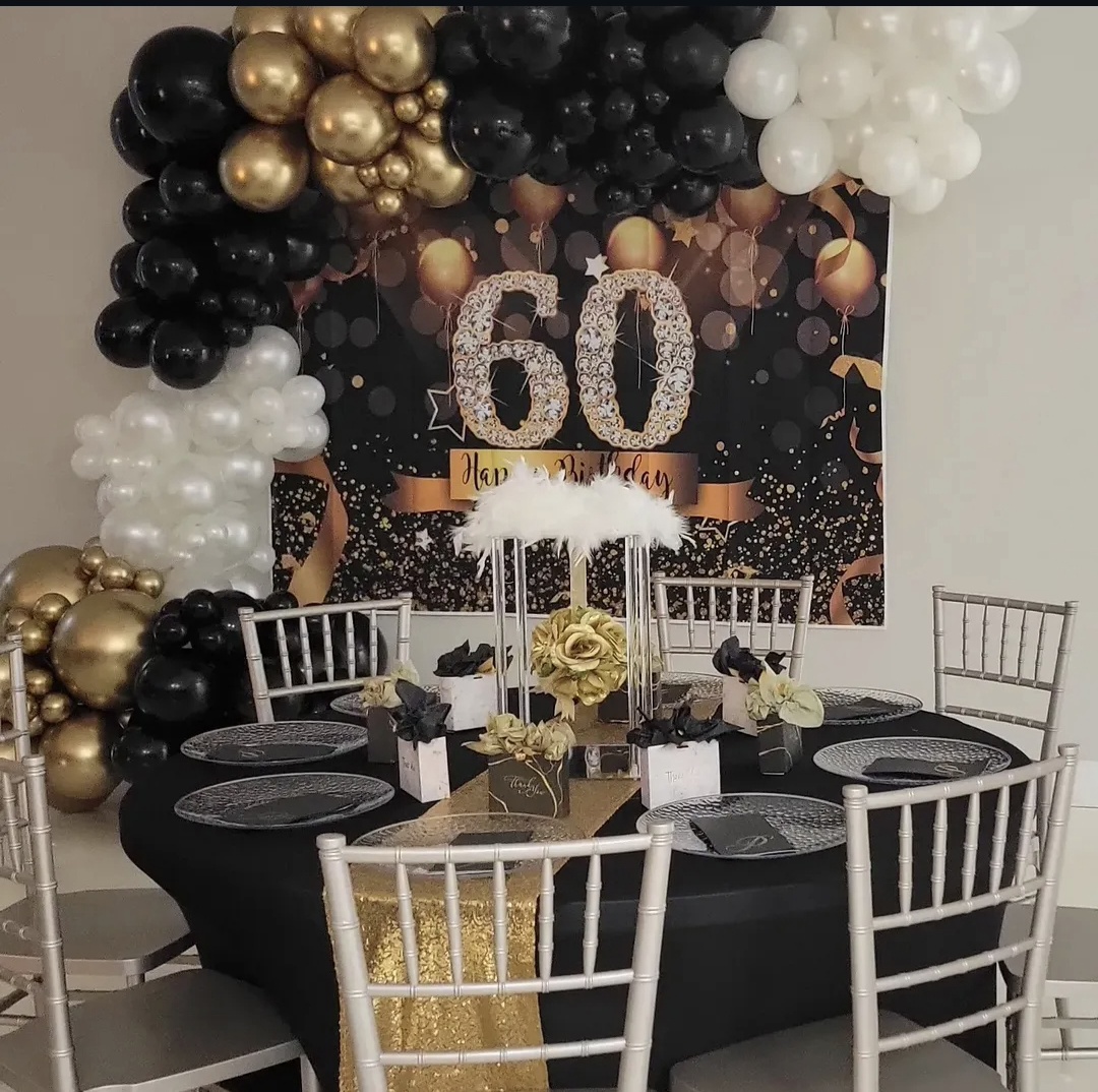 Black, Gold & Pearl Soirée