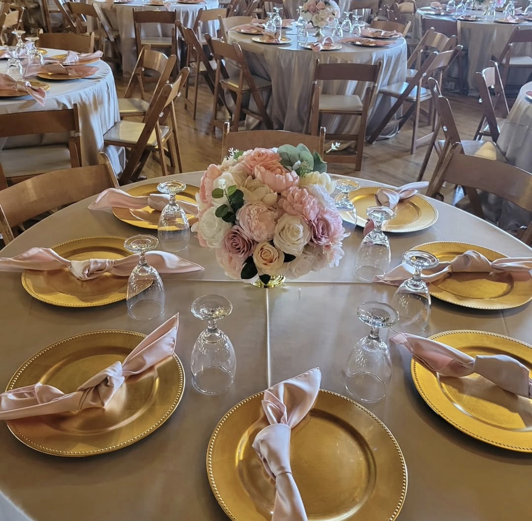 Blush & Gold Roundtable
